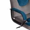 Кресло NEO 2 (22) флок , серый/синий, 29/32