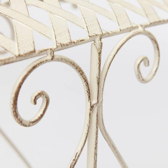 Цветочница Secret de Maison CARRIAGE (mod. PL08--6954) металл, 40х23х55см, Античный белый (Antique White)