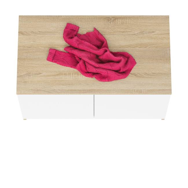 Тумба/антресоль Мори МА900.1 цвет дуб сонома/белый Тумба/антресоль Мори МА900.1 цвет дуб сонома/белый