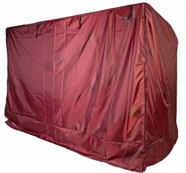 Чехол  для садовых качелей Торнадо + 10 240х145х170, бордовый