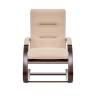 Кресло-качалка Leset Милано Орех текстура V18 бежевый