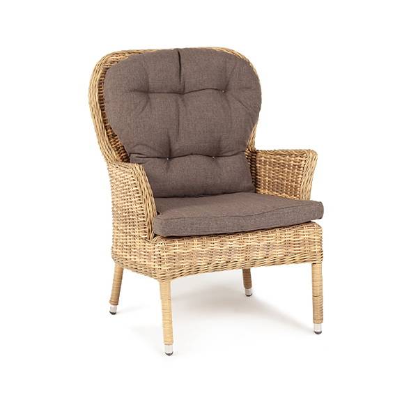 "Алиса" кресло плетеное, цвет соломенный "Алиса" кресло плетеное, цвет соломенный