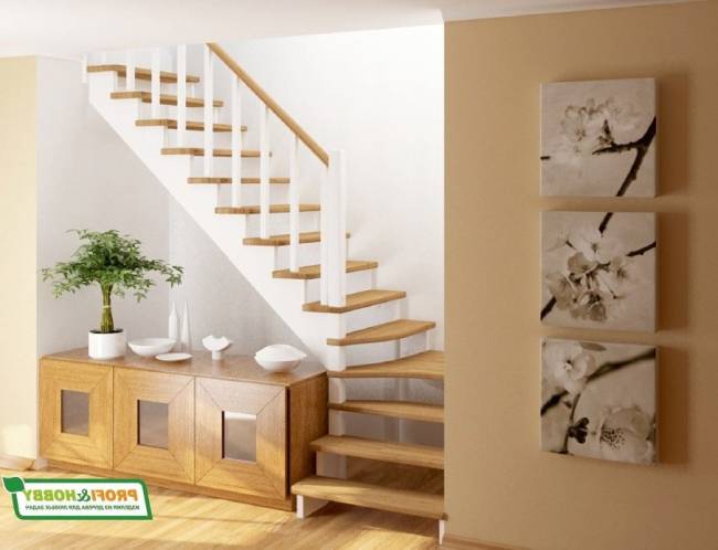 Деревянная лестница К-031м/3