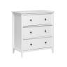 Комод Leset Токе 3 ящ. Белый