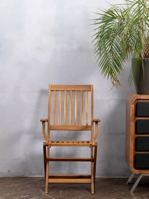 Стул из акции OXFORD складной с подлокотниками