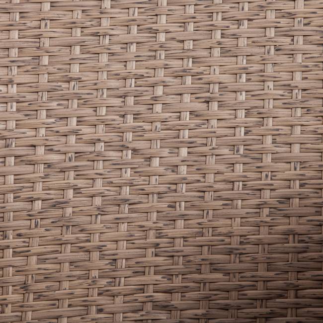 Лаундж сет (диван+2кресла+столик+подушки) (mod. 210013 А) пластиковый ротанг, 107х60х83см/60х60х83см/79,5х45,5х34см, серый, ткань: DB-11 светло-серый