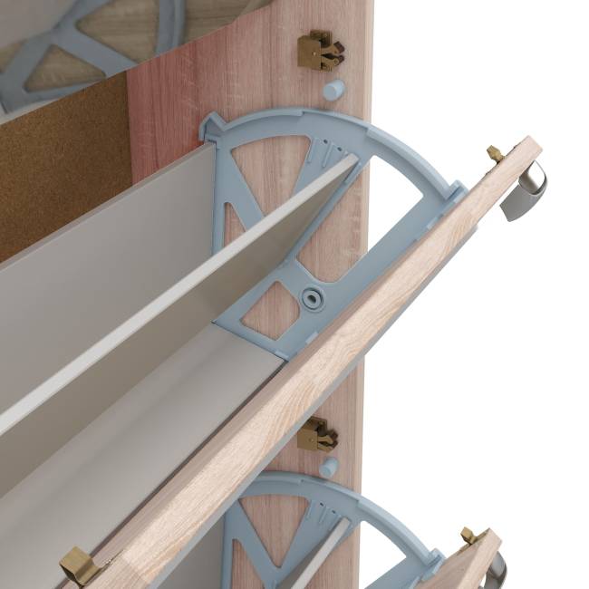 Обувница Leset Эдит 5S Дуб сонома Обувница Leset Эдит 5S Дуб сонома