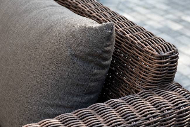 "Капучино Сингл" лаунж-зона из искусственного ротанга, цвет коричневый "Капучино Сингл" лаунж-зона из искусственного ротанга, цвет коричневый