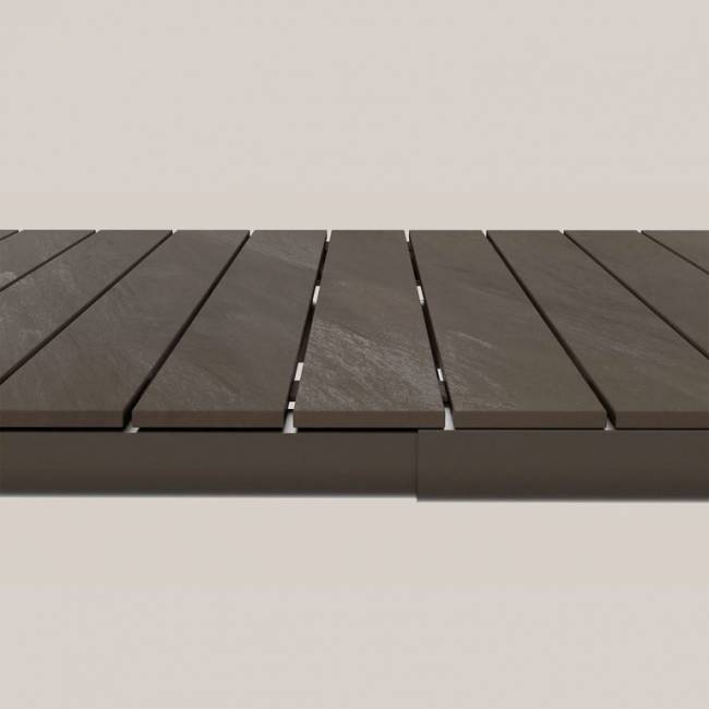 Стол пластиковый раздвижной Tevere 210 терра 2110-2750х1000х765 мм