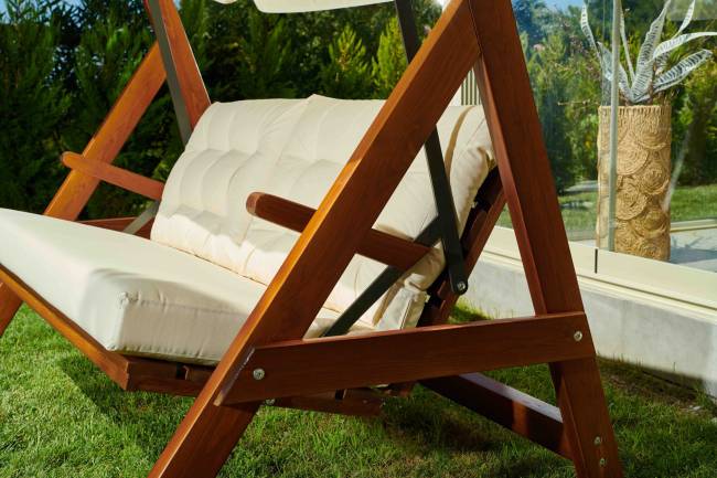 Садовый качели PARIS, бежевые