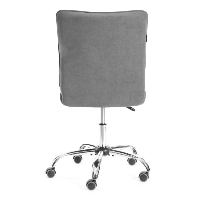 Комплект кресло+стул Bari/Бари LT, велюр, серый/черный, 29 серый/черный флок