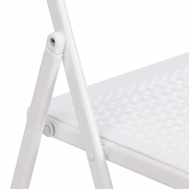 Стул складной FOLDER (mod. 3016) / 1 шт. в упаковке каркас: металл, сиденье/спинка: пластик, 48,5 х 48 х 82,5 см, white (белый) белый каркас: металл, сиденье/спинка: пластик Стул складной FOLDER (mod. 3016) / 1 шт. в упаковке каркас: металл, сиденье/спинка: пластик, 48,5 х 48 х 82,5 см, white (белый) белый каркас: металл, сиденье/спинка: пластик