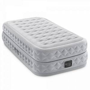 64488, Intex, Надувная кровать 99х191х51см "Supreme" встр.нас. 220В, до 136кг