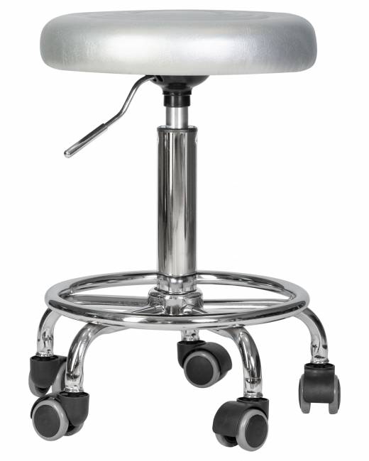 Табурет мастера DOBRIN BILLY, серебряный