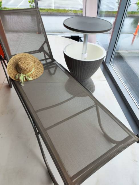 Комплект из 2 шезлонгов Ankara тортора 1920х650х870 мм Комплект из 2 шезлонгов Ankara тортора 1920х650х870 мм