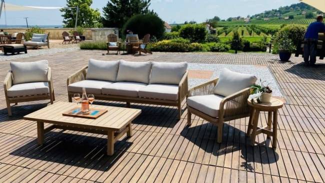 Столик деревянный кофейный Ravona натуральный Ø400х530 мм Столик деревянный кофейный Ravona натуральный Ø400х530 мм