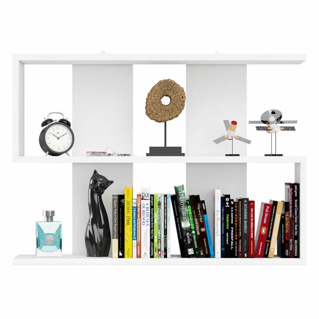 Полка навесная Мори 900 цвет белый Полка навесная Мори 900 цвет белый