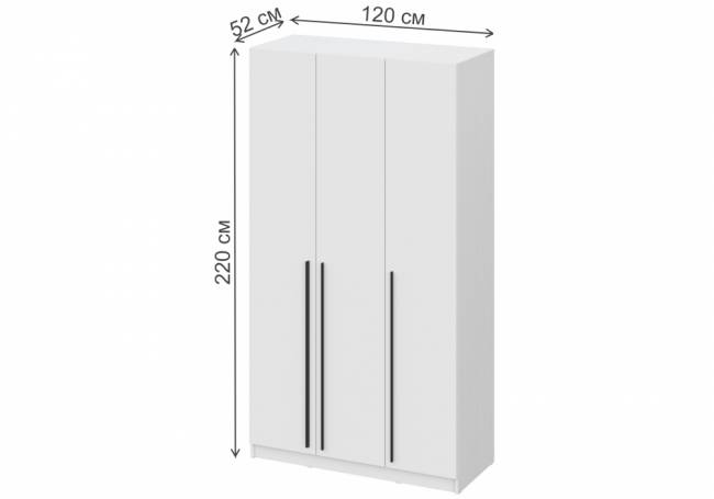 Бирма ШК-1200 белое дерево / белое дерево