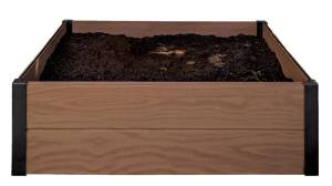 Кашпо-Грядка для растений Maple Square (коричневый)