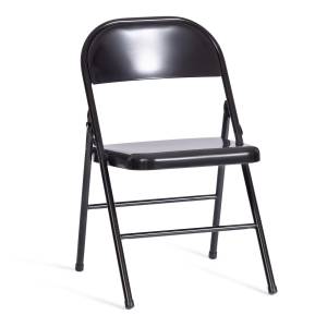 Стул складной FOLDER (mod. 3023(II)) металлический, 46,5 x 48 x 75, (Black) (Комплект из 6 шт.) черный