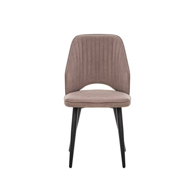 Стул Leset Арман 360 (поворотный механизм) Латте Чёрный