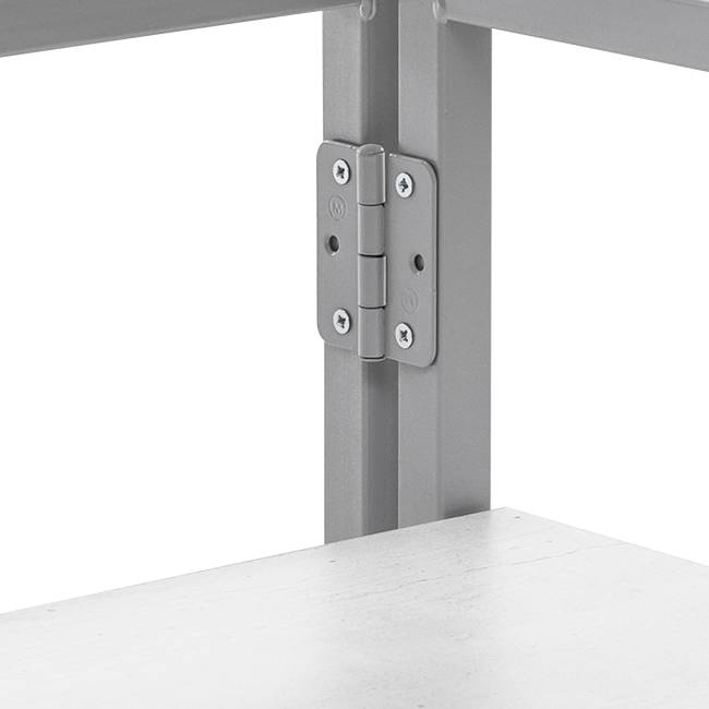 Стеллаж раскладной Leset Пако 800 Серый Стеллаж раскладной Leset Пако 800 Серый