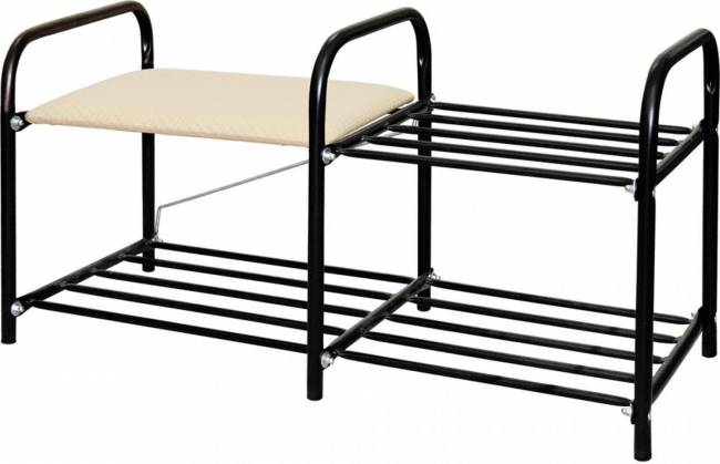 Этажерка для обуви ЭТЛ1 арт. ЭТЛ1/Ч двухъярусная