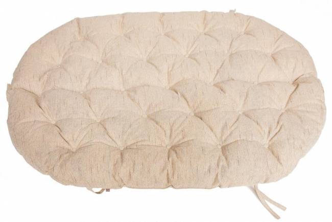 Диван MAMASAN/МАМАСАН 23/02 W /с подушкой/ подушка 182х119 см, 169х102х80 см, Honey (мед), ткань, Старт Honey (мед)