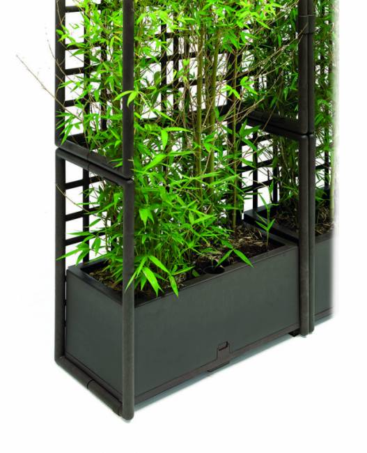 Кашпо пластиковое модульное Sipario 2 терра 703х350х1406 мм Кашпо пластиковое модульное Sipario 2 терра 703х350х1406 мм