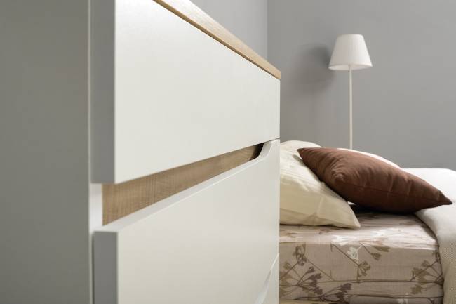 Комод с зеркалом Муссон цвет белый/дуб эндгрейн элегантный Комод с зеркалом Муссон цвет белый/дуб эндгрейн элегантный