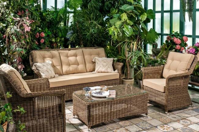 Диванный комплект OPAL с кофейным столом