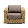 "Боно" кресло из искусственного ротанга, цвет соломенный "Боно" кресло из искусственного ротанга, цвет соломенный