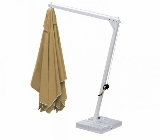 Зонт профессиональный 4х4 м Banana бежевый 4000х4000 мм