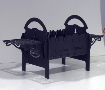 Мангал разборный "Кремлевский", сталь AISI304, 3мм Мангал разборный "Кремлевский", сталь AISI304, 3мм