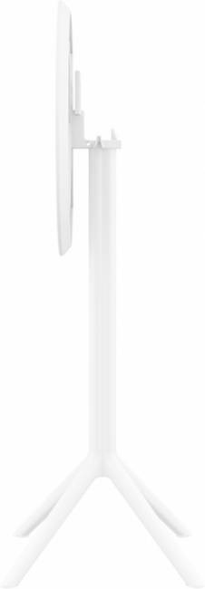 Стол пластиковый барный складной Sky Folding Bar Table 60 белый Ø600х1080 мм