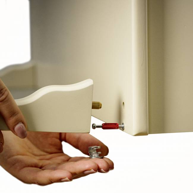 Консоль Берже 20 слоновая кость