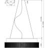 Люстра подвесная Moderli V10486-6P Gela