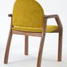 Стул-кресло Джуно 2.0 орех/жёлтый