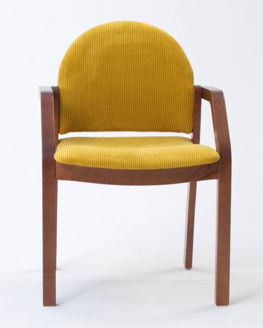 Стул-кресло Джуно 2.0 орех/жёлтый